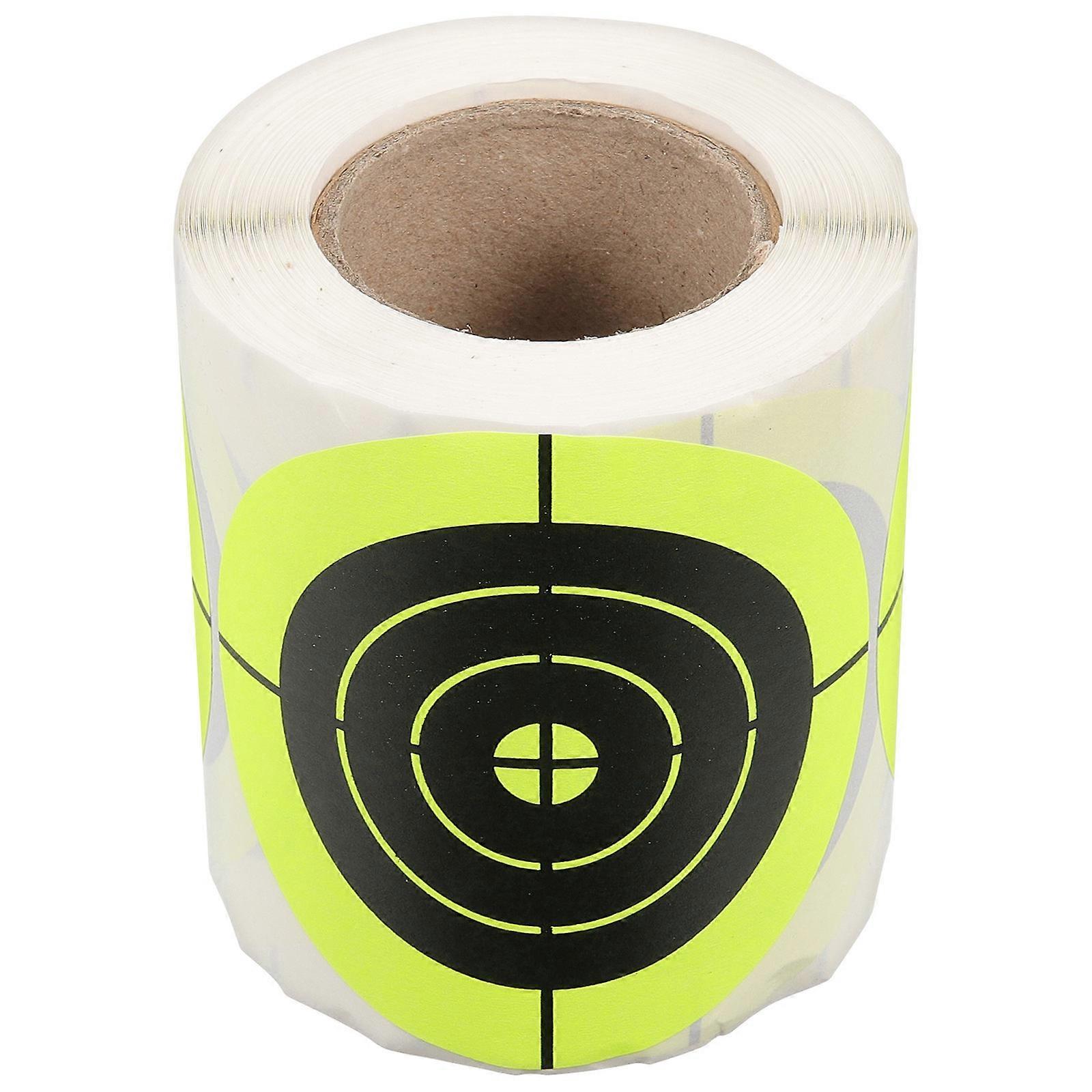 Spot Stickers With Fluorescent Effect For Sports Enthusiasts 7.6x7.6cm Simple Design 200Pcs/Roll