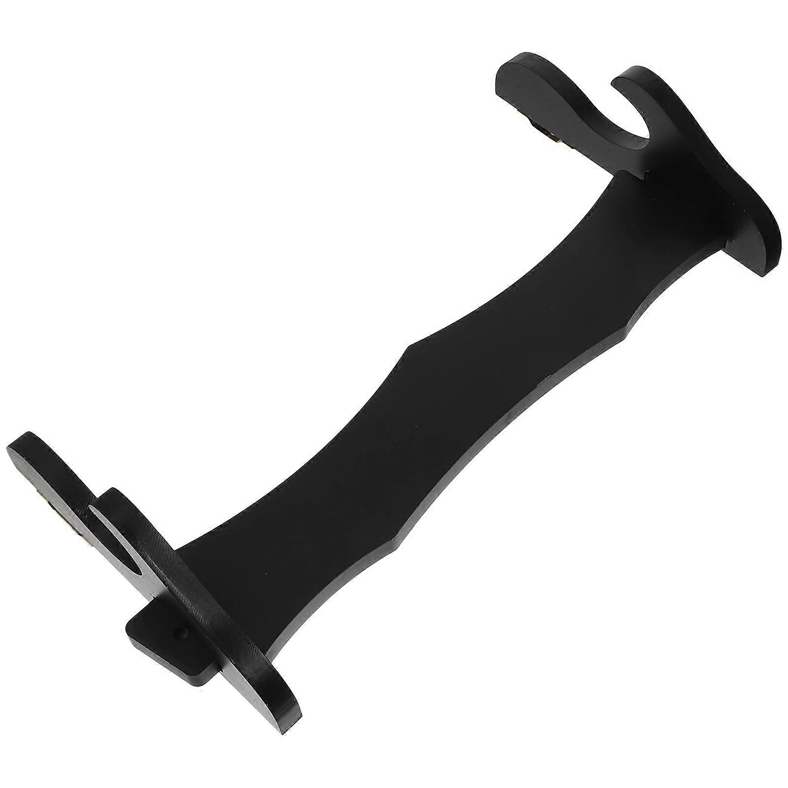 Black Wooden Wall Mount Sword Stand for Storage Use Ideal for Home or Office Decor 12.5 Inches