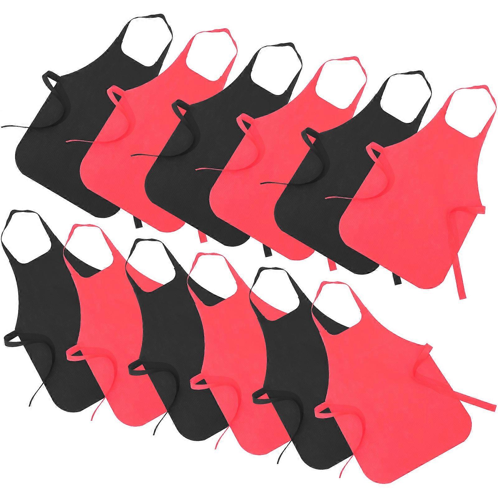Worgeous 12pcs Disposable Aprons for Kids Painting Art Children Drawing