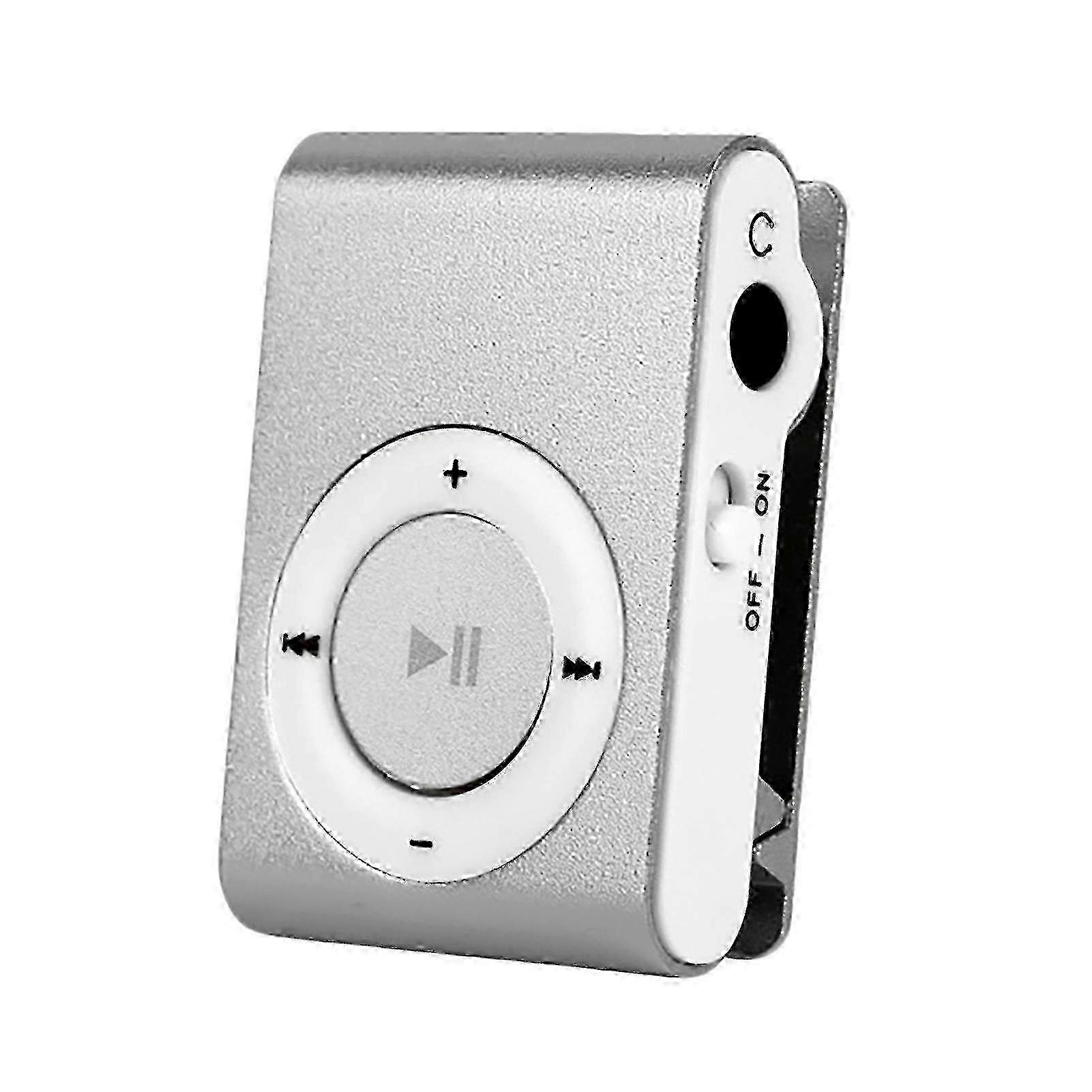 2025 Sijiali Clip-On Sport MP3 Player with TF Card & USB - Portable Music Player for Running
