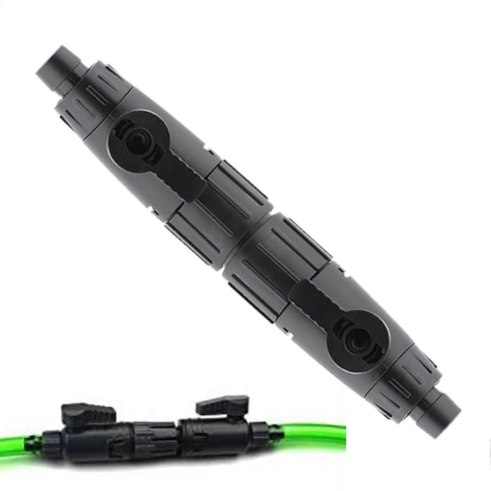 Aquarium water change valve, quickrelease fish tank water adjustment separator reducer, 12 mm connection
