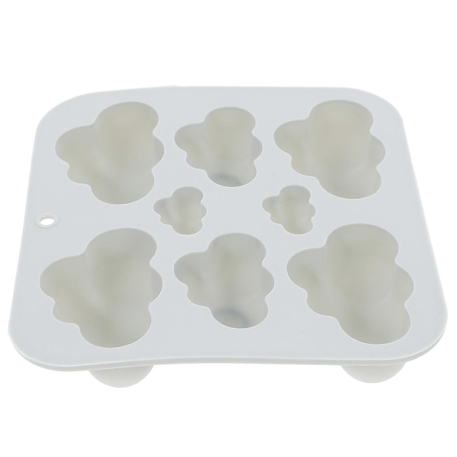Blue Silicone Cloud Mold for DIY Baking Cakes and Chocolates Easy to Clean NonStick .5 x 6.5 Inches