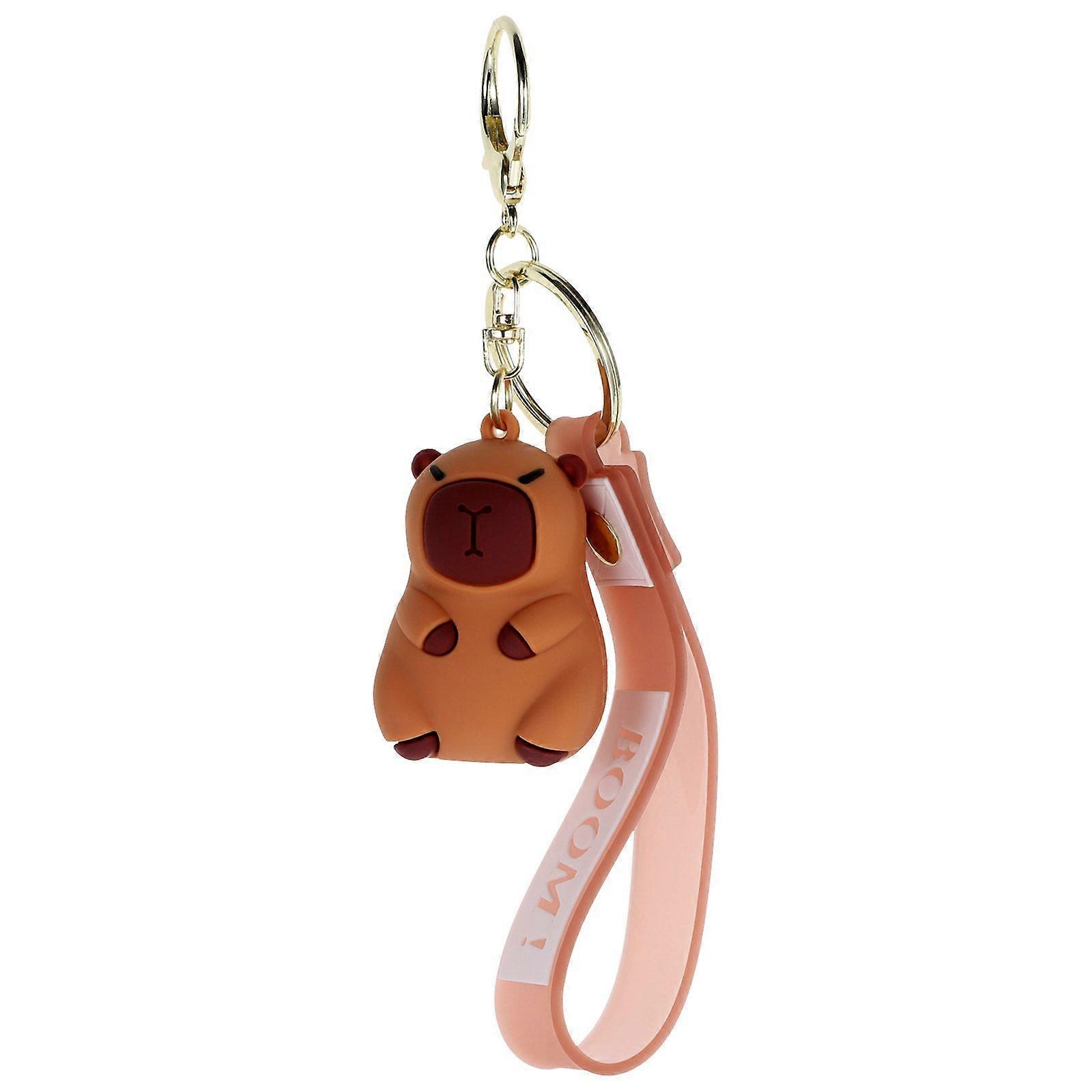 Capybara Keychain Cute Keychain Pendant Keychain Decorative Keychain Handbag Keychain