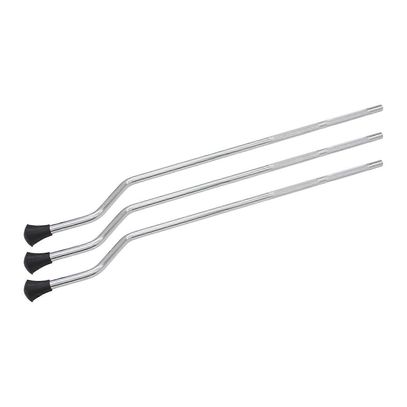 Floor Tom Legs, 3-Piece Set, Drum Hardware Replacement, Metal Construction, Compatible With Most Drum Kits, Stable Support