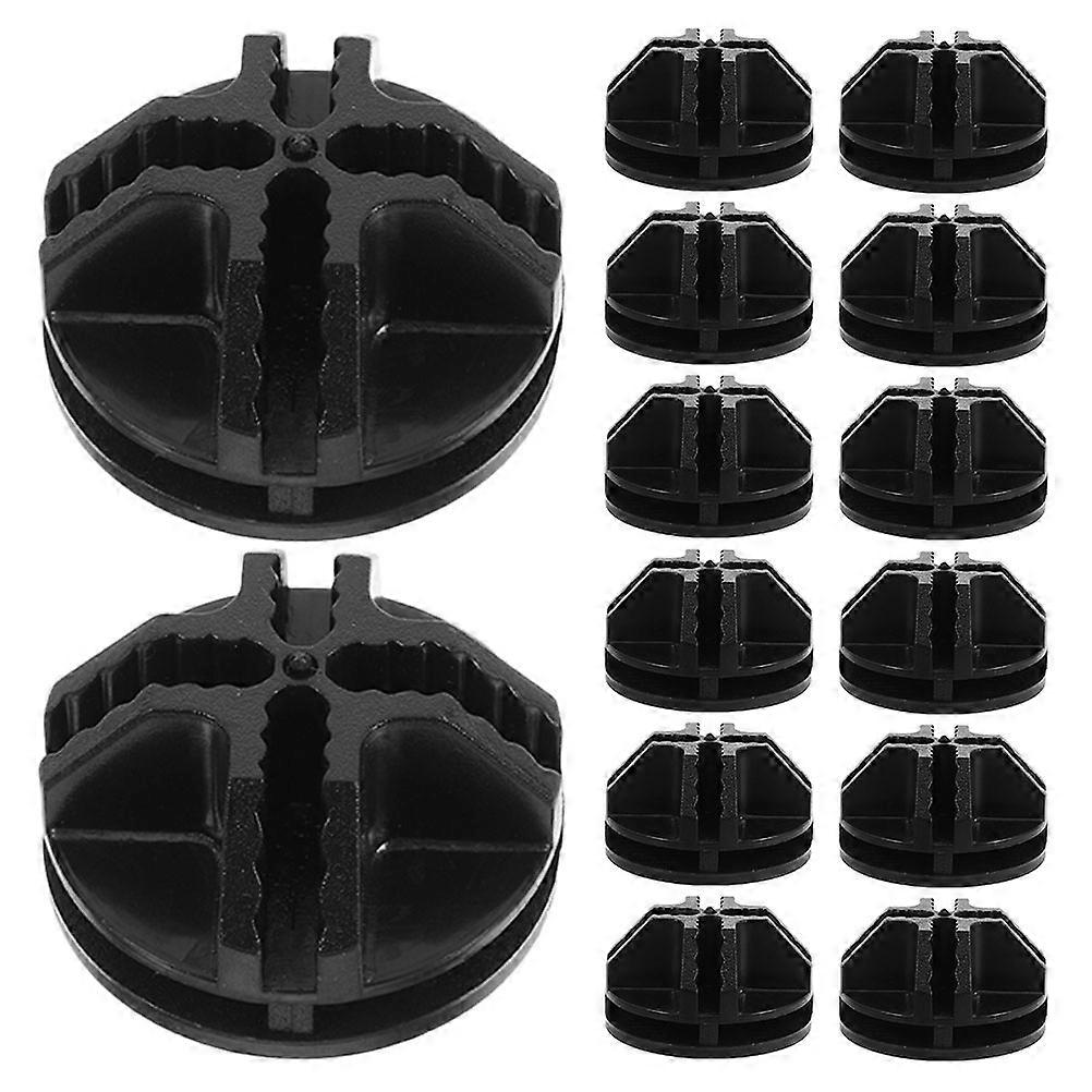 Plastic Closet Organizer Connectors For Home Office Use Easy Assembly Storage Solutions 50Pcs