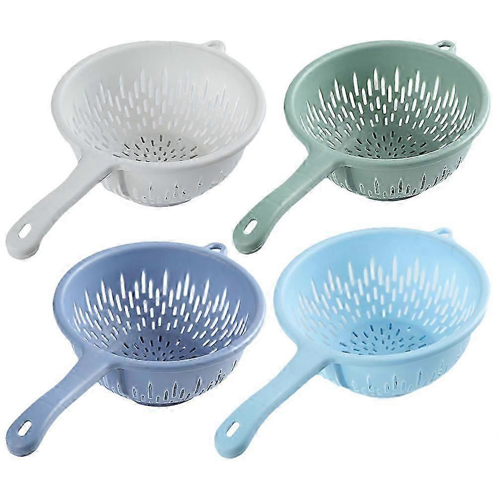 Small Plastic Colander for Washing Vegetables, Space-saving and for Daily Use
