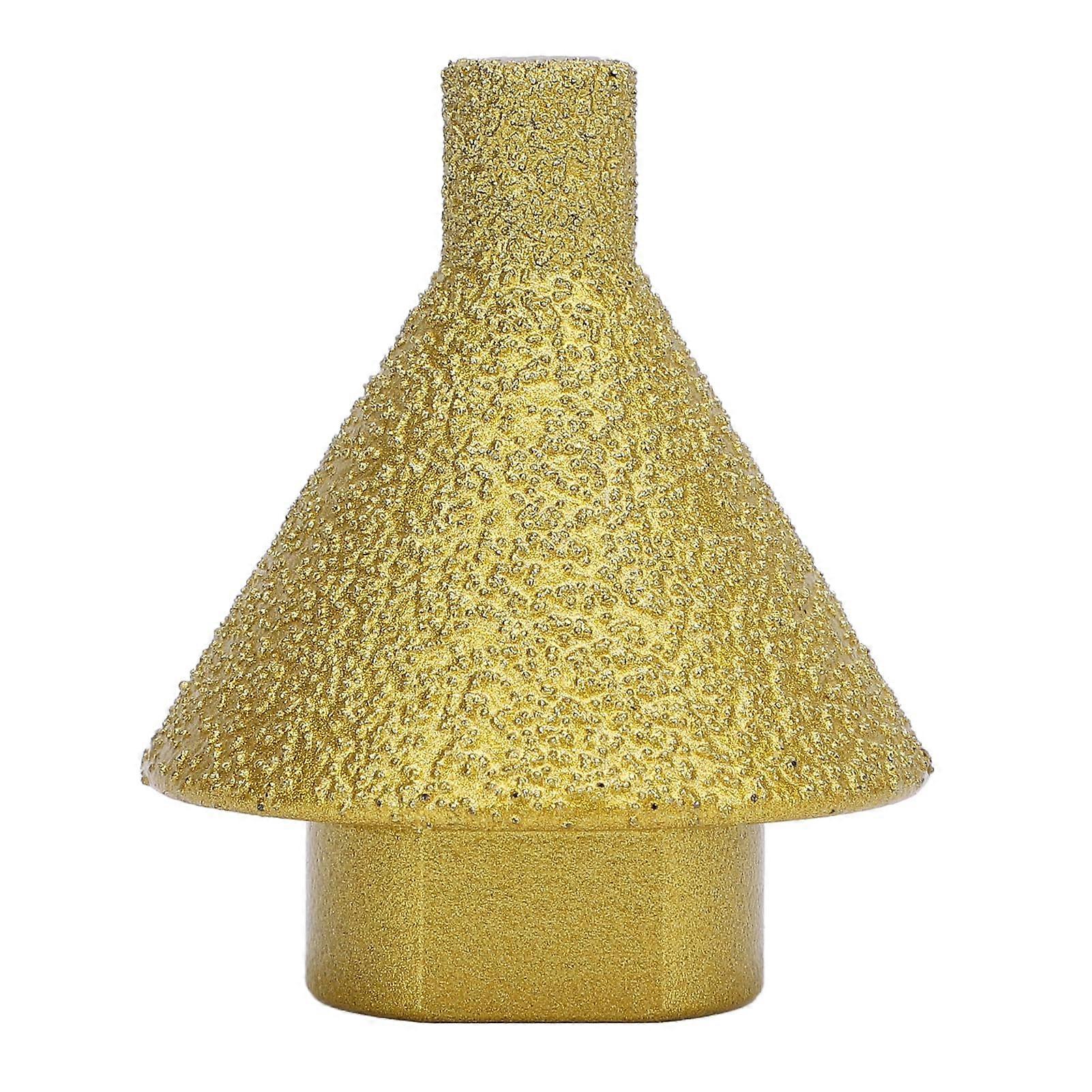 Diamond Beveling Bit for Angle Grinder, 38 mm Cone Bit for Marble, Tile, Quartz Drilling and Grinding (M14 Compatible)