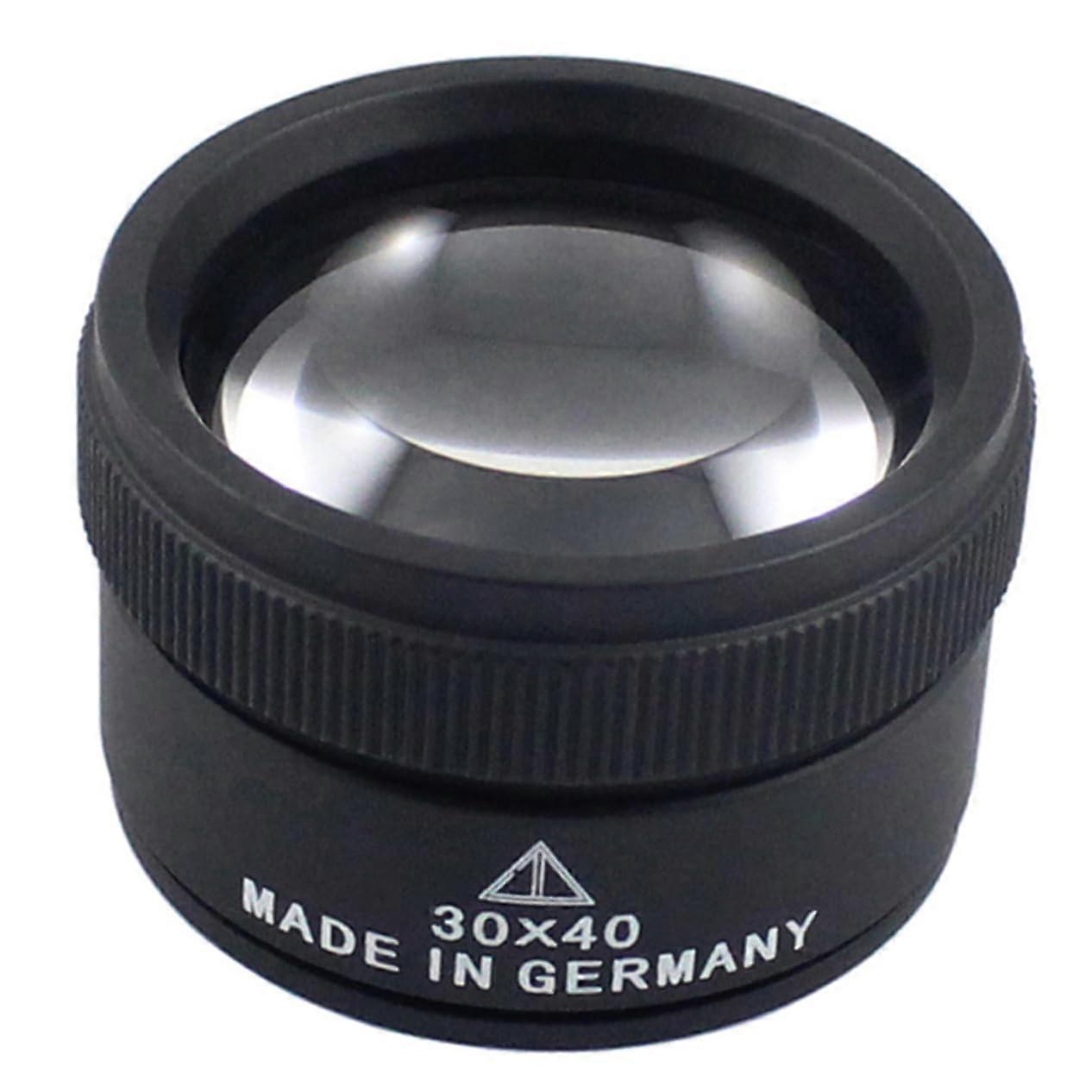 Magnifying Glass 3X Handheld Reading Aid with Plastic Frame and Mirror Finish for Seniors and Hobbyists