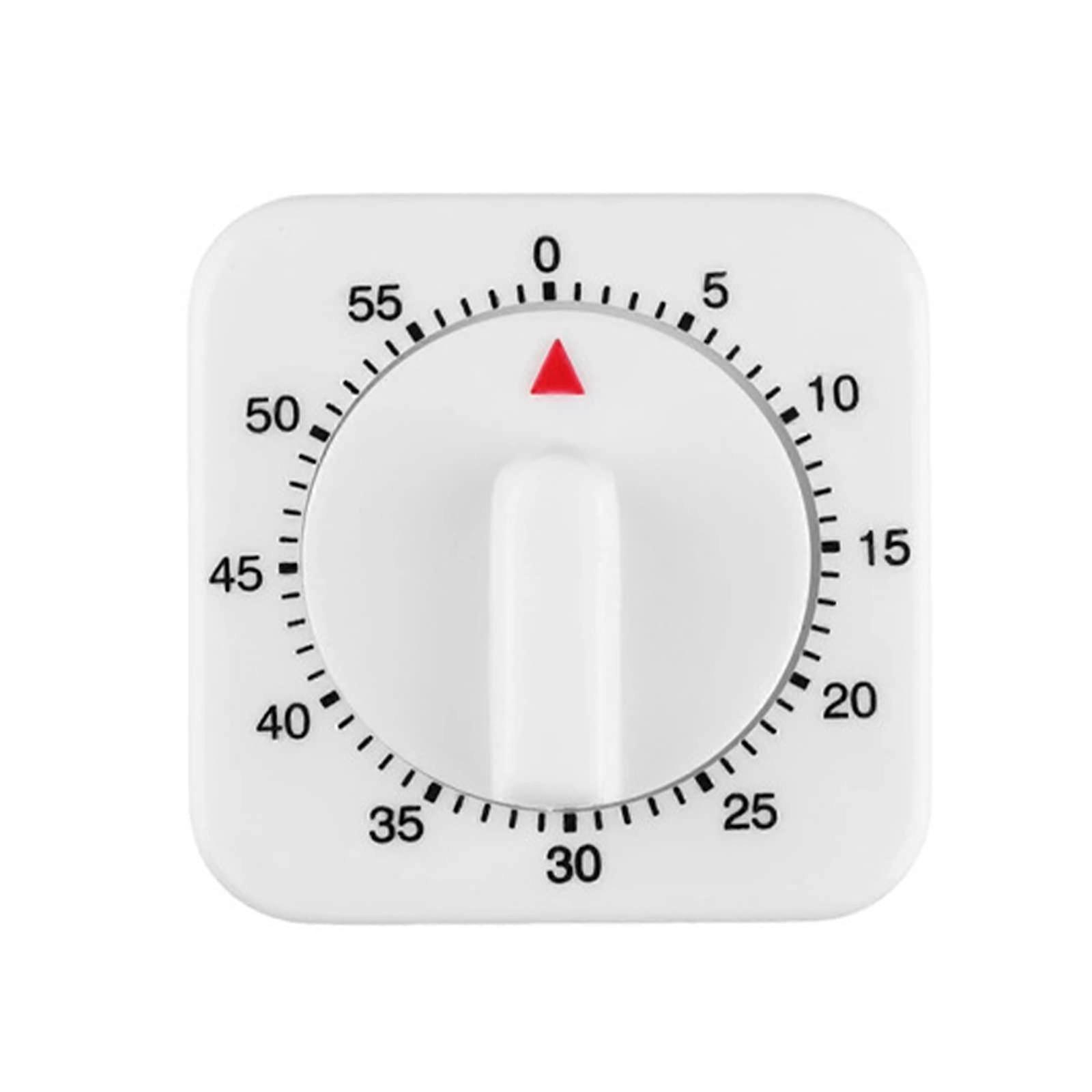 Mechanical Kitchen Timer 60 Minutes Countdown Timer with Alarm, Compact Design for Cooking and Baking