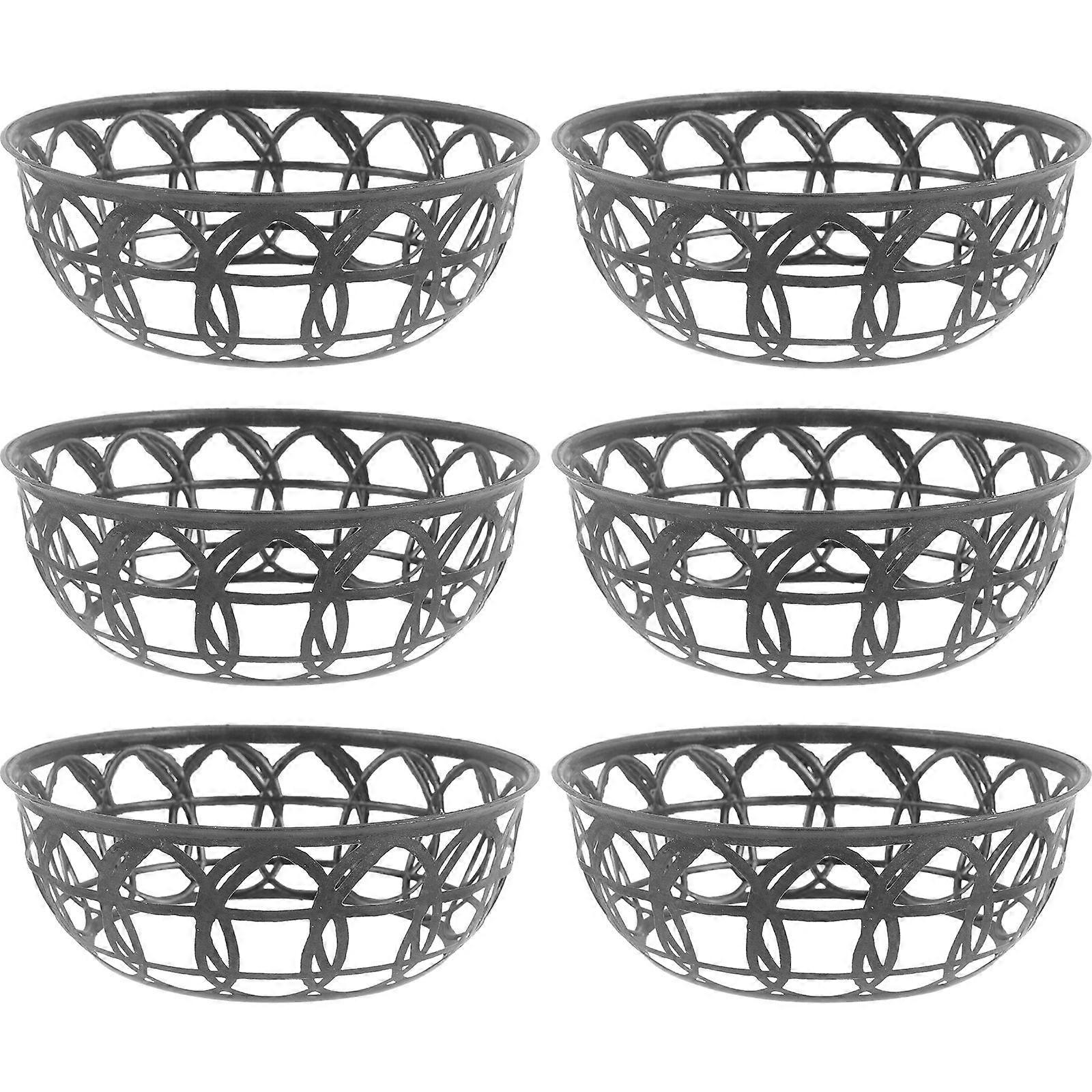 6pcs Farmer Hat Inner Loop Diy Rice Hat Support Ring Loop Plastic Hat Inner Support Holder