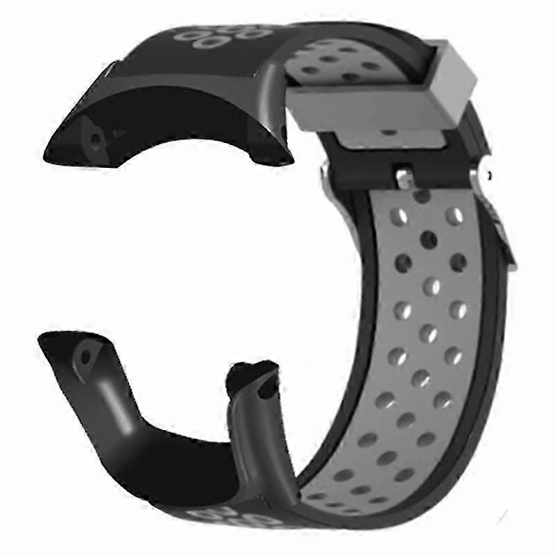 For Sunnto Ambit 3/Ambit 3 Sport/Ambit 3 Run Watch Band Silicone Breathable Wristband