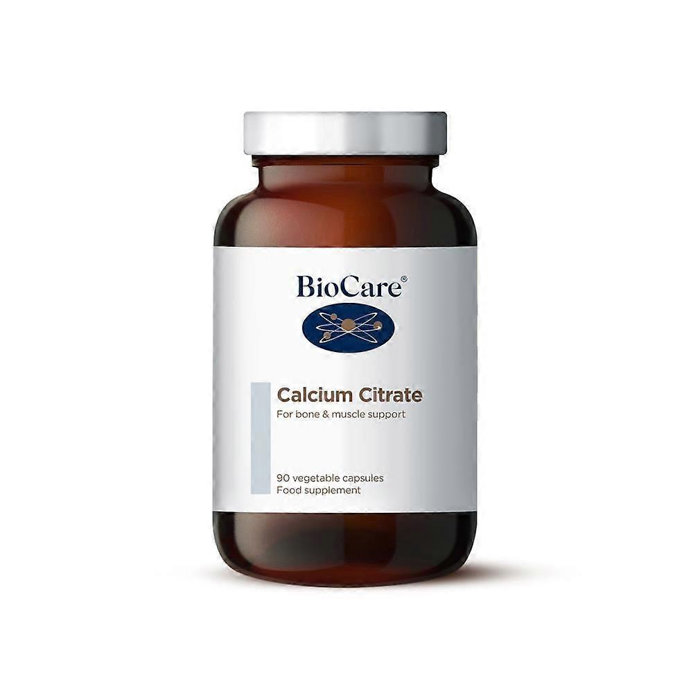 Biocare Calcium Citrate 90 Capsules - 4 Pack