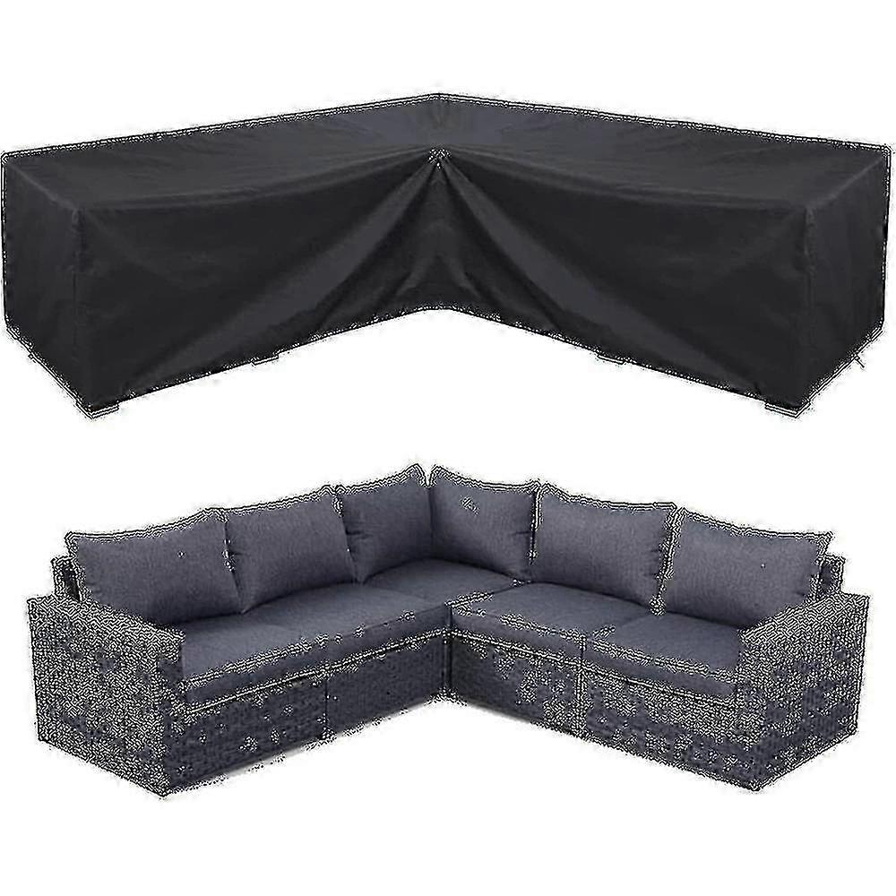 Waterproof Outdoor Sofa Cover for Garden Furniture Set 300x300x98cm Corner Protection