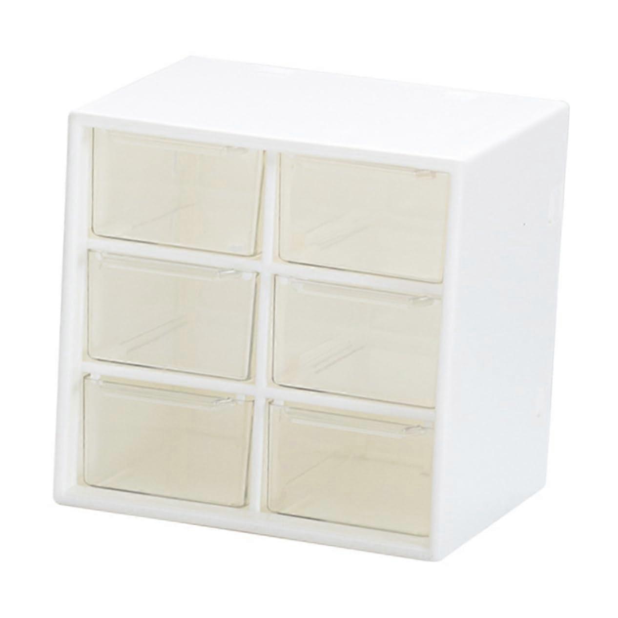 Plastic Storage Boxes Multigrid Drawer Stationery Box Lids for Shelves