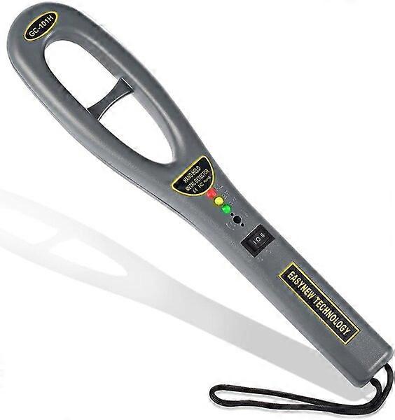 Metal detector with three battery level indicators, suitable for parks, schools, etc.