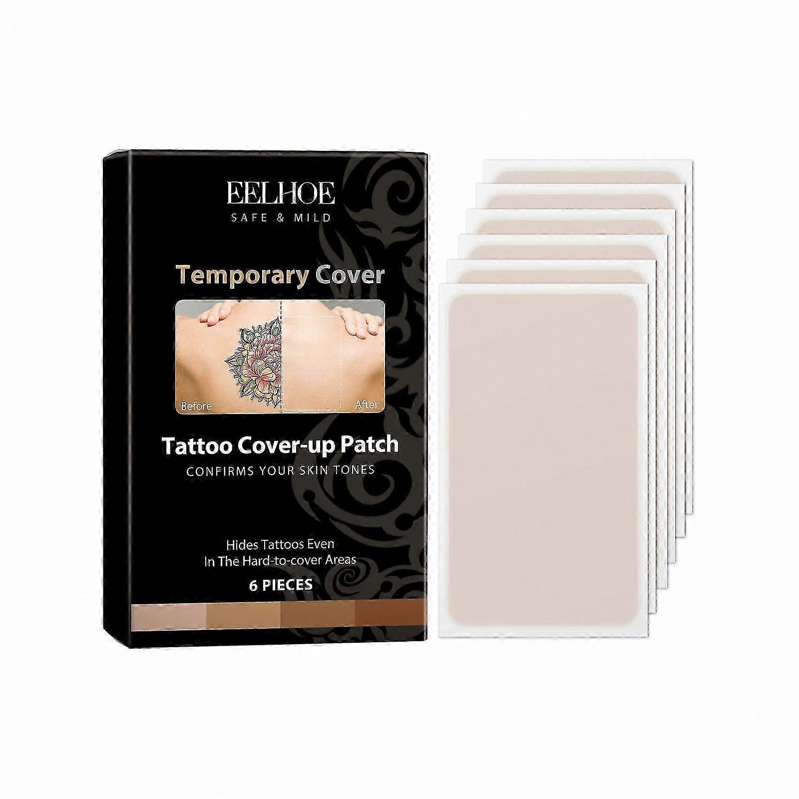 Breathable Waterproof Tape for Concealing Tattoos, Scars, and Birthmarks, Natural Appearance, Ultra-Thin & Reusable