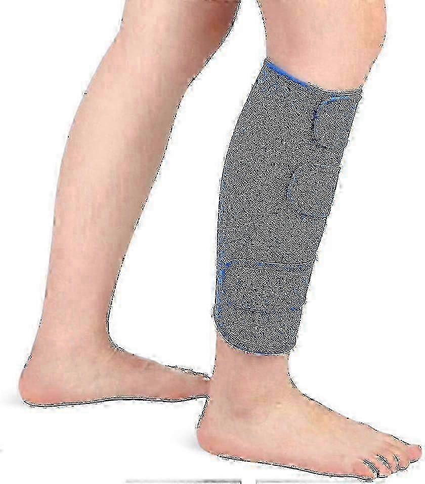 Calf Support Brace - Compression Wrap for Shin Splints, Torn Muscle, Tight Calves, Swelling & Sprains