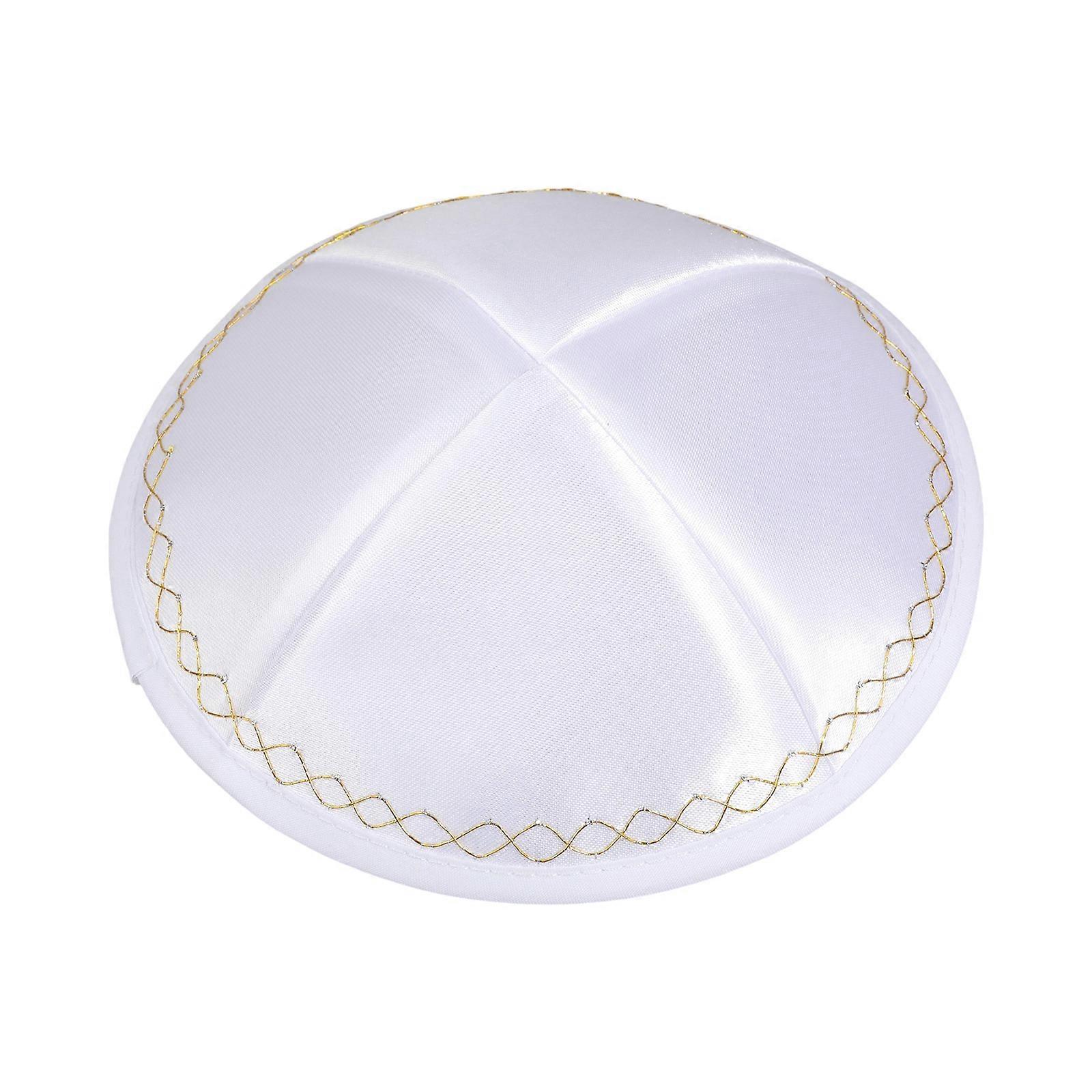 Modern Design Yarmulke Headwear Constructed From Durable Polyester Odor Resistant Fabric For Comfort Multicolor