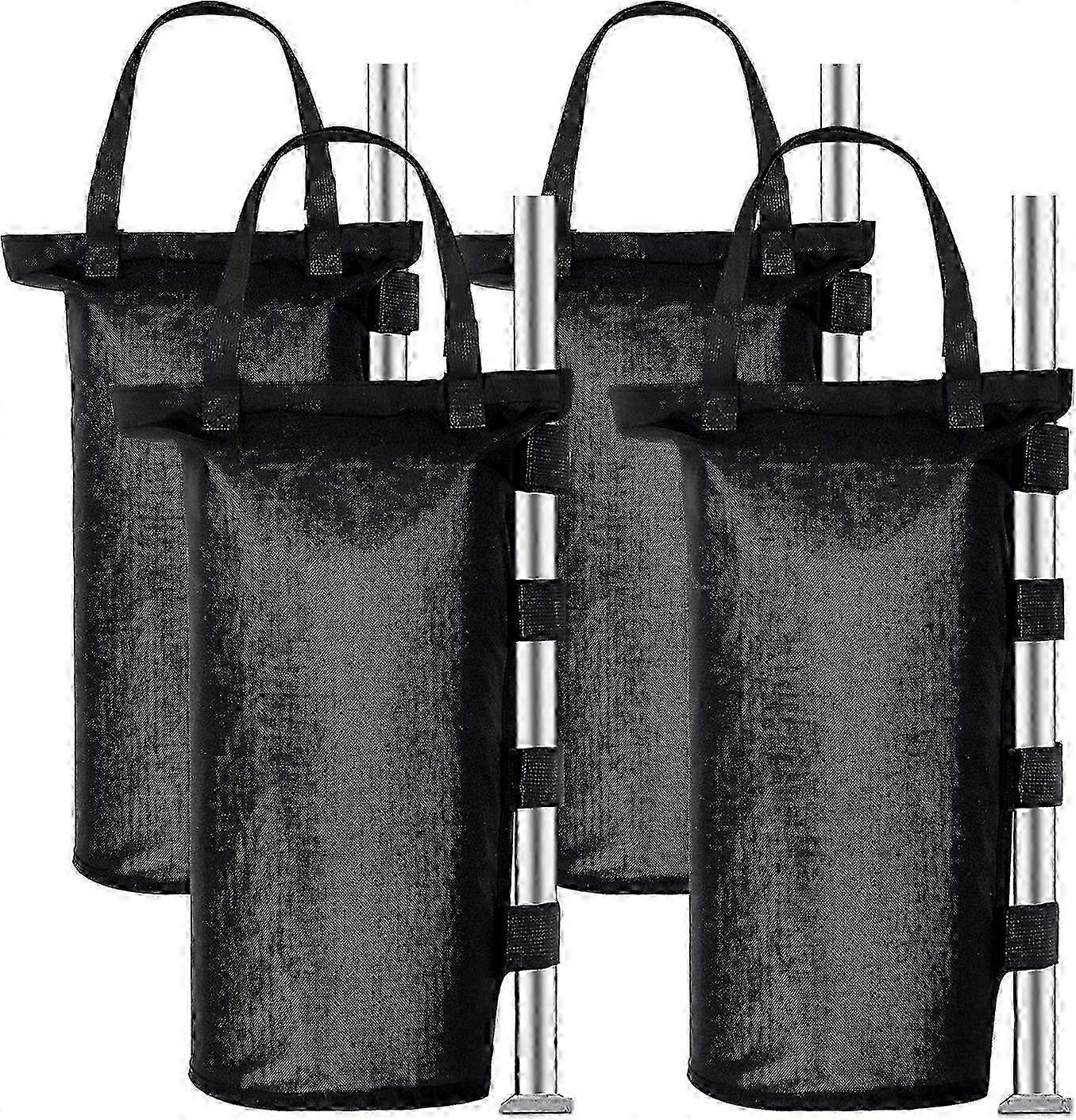 Ensemble de 4 poids de gazebo, poufs de gazebo, qualité industrielle robuste 600D, pour pieds de gazebo, pour tout gazebo pop-up, dix walkbee 7987 B