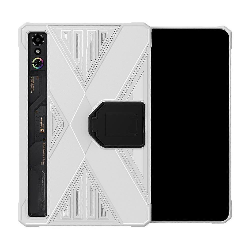 For Nubia Red Magic 3 PRO Case with Stand Shockproof Protective Soft Shell Cover Black White