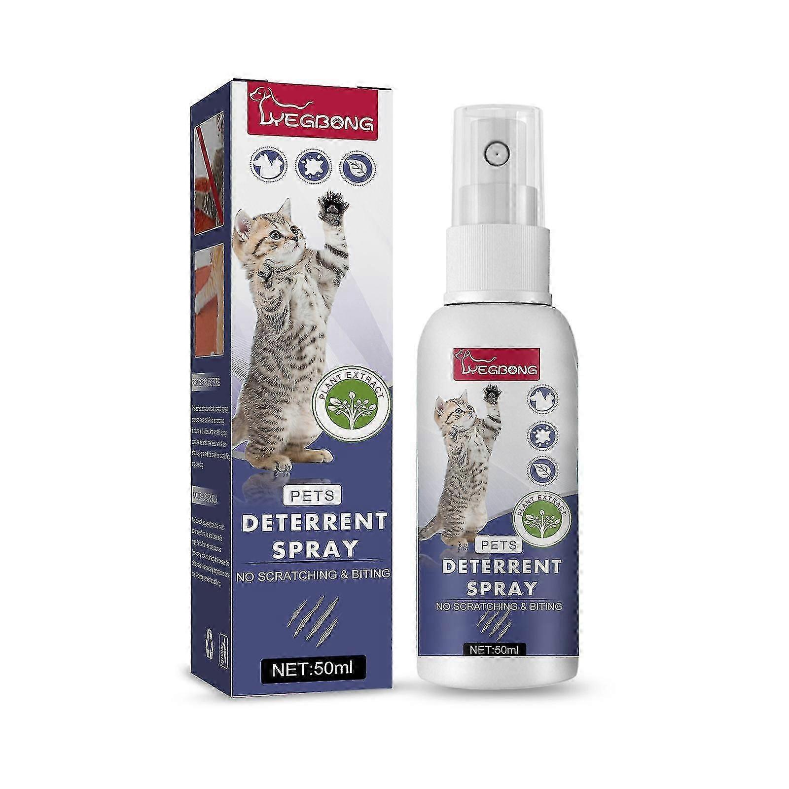 1-3pcs Cat Spray Deterrent, Bitter Training Aid Cat & Scratch Resistant Furniture Protector To Keep Away - Indoor And outdoor