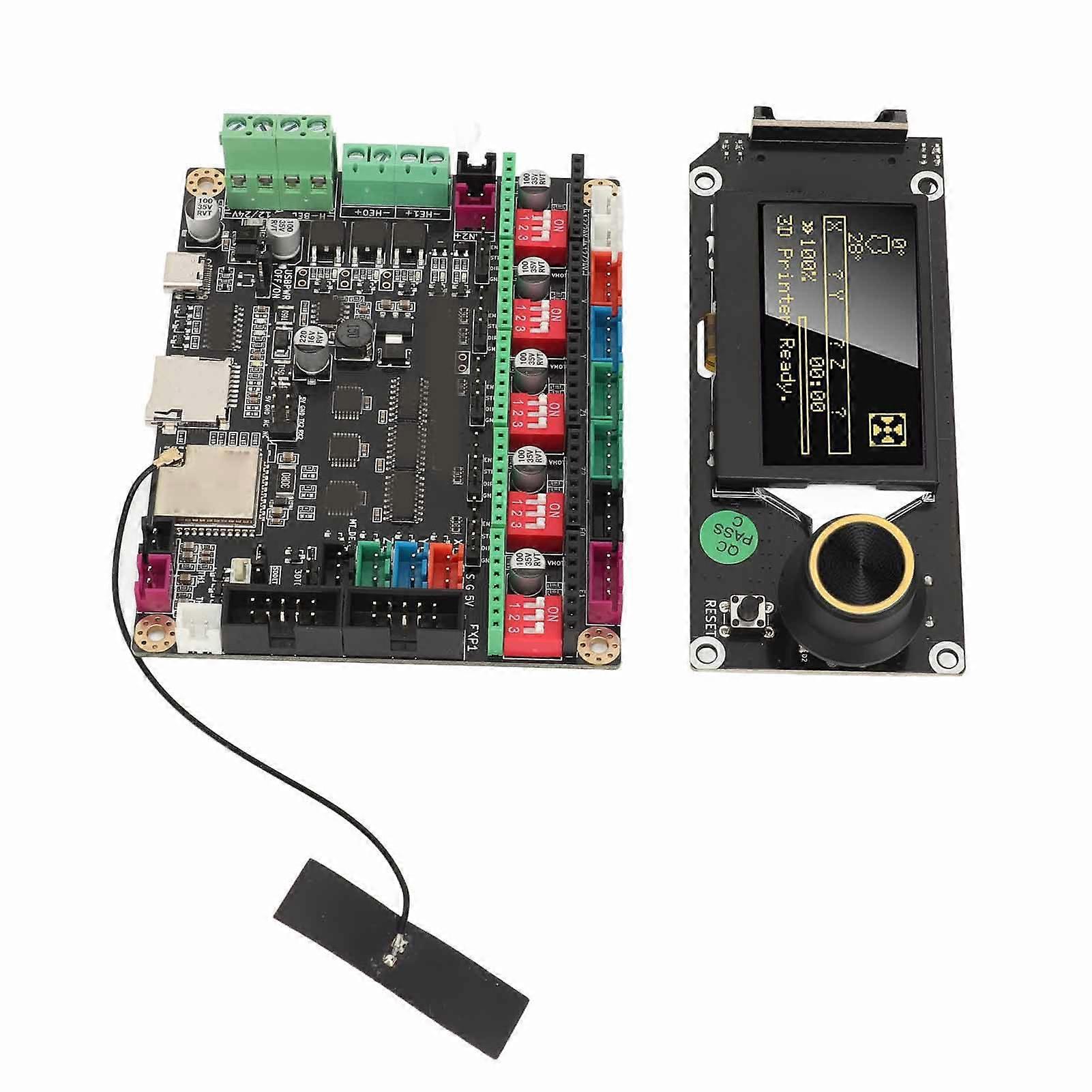 TinyBee V1.0 3D-Drucker-Steuerplatine mit LCD und 5 TMC2209 Treibern