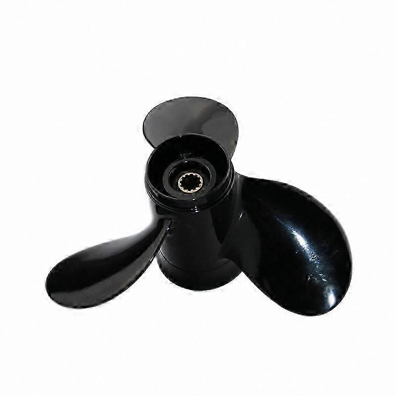 Boat Propeller 8.5x7.5 for 8-9.9 HP Outboard Motors with 12 Tooth Spline Replacement Part