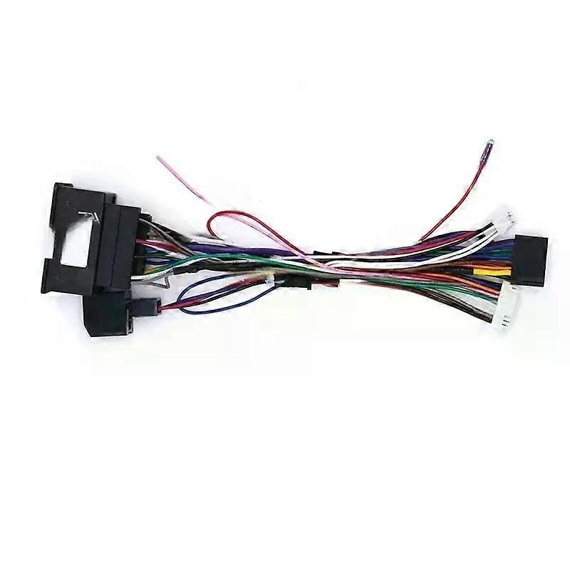 16 pin Android Wiring Harness Power Cable Adapter with Canbus Box GM-RZ-09 For CHEVROLET Series MALIBU/AVEO/CruzeTRAX Car radio