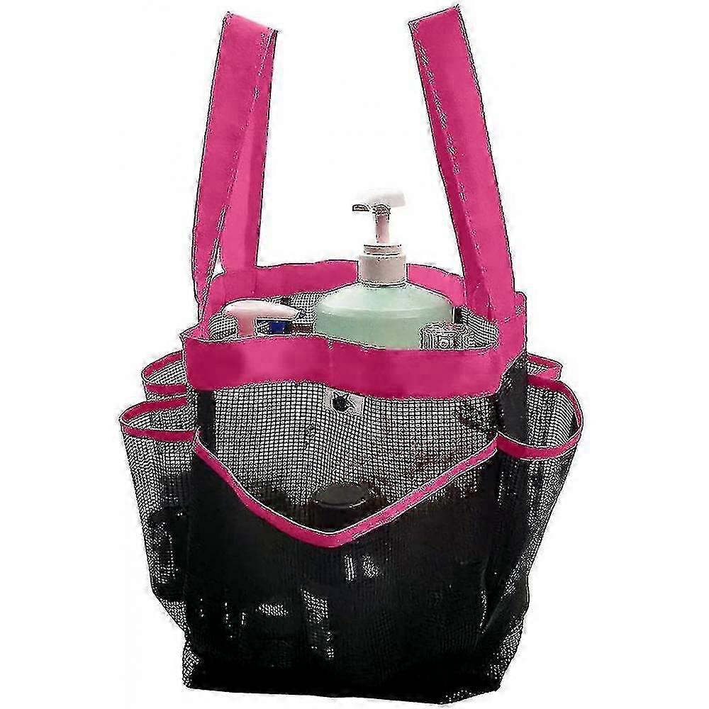 Mesh Shower Caddy Portable Toiletry Bag for Dorm, Bathroom, Gym, Camp & Travel with Quick-Dry Feature