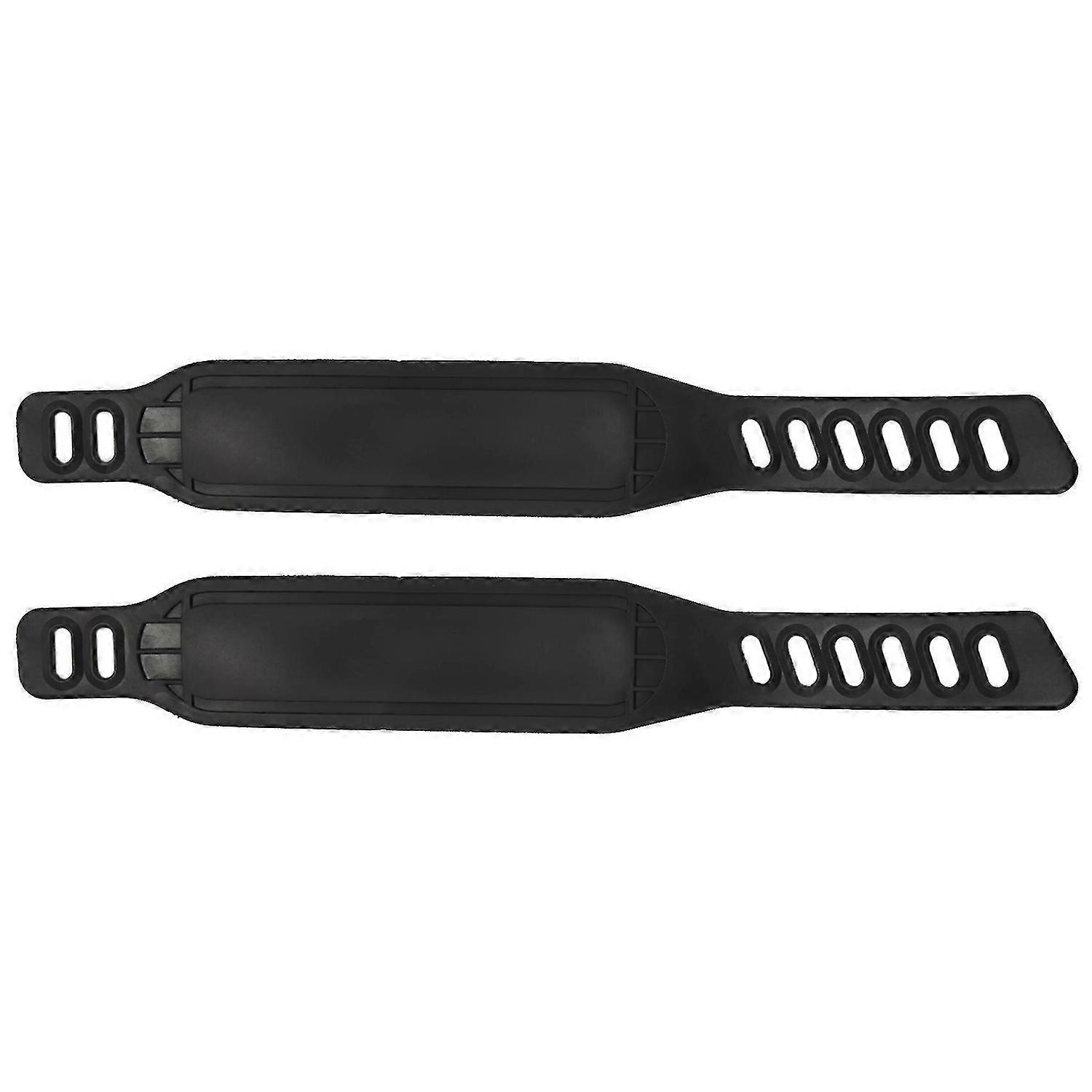 2 Pairs Widened Bicycle Pedal Straps For Exercise Stationary Cycle