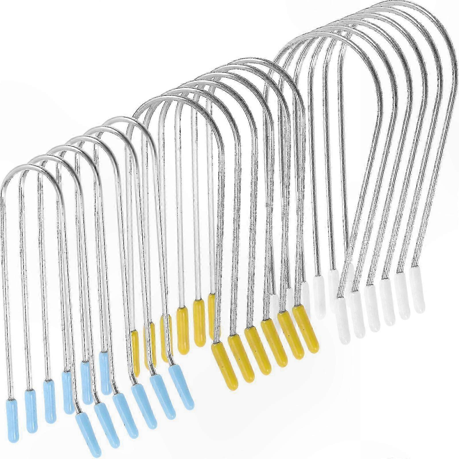 24-Pack Hair Curler Replacement Clips for Hot Rollers Styling Accessories