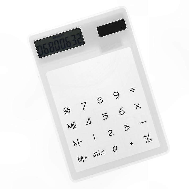 Compact Solar Calculator, 1 Pack Small Size