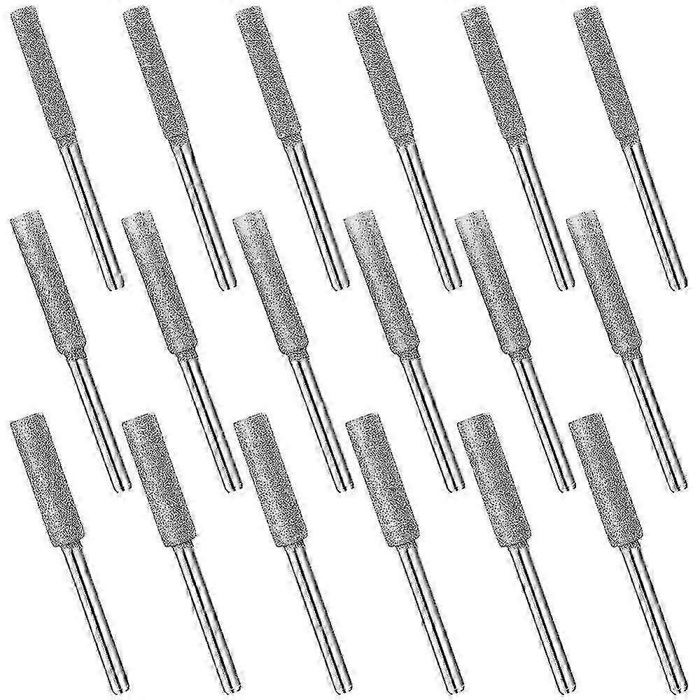 Diamond Chainsaw Sharpener Kit 3 Sizes 18Pcs, Durable Stones for Efficient Grinding & Metal Polish 2025
