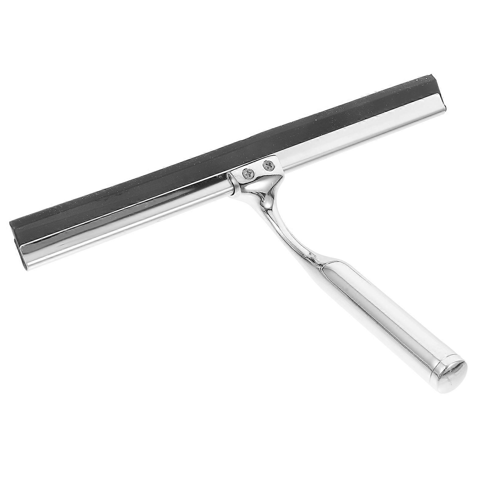 Glass Squeegee Shower Squeegee for Window Cleaning 1Set of Silver Bathroom Tool