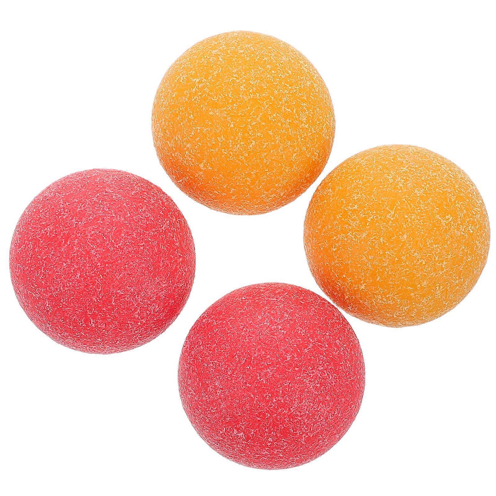 Foosball Table Balls for Competitive Play 4Pcs Replacement Mini Soccer Balls