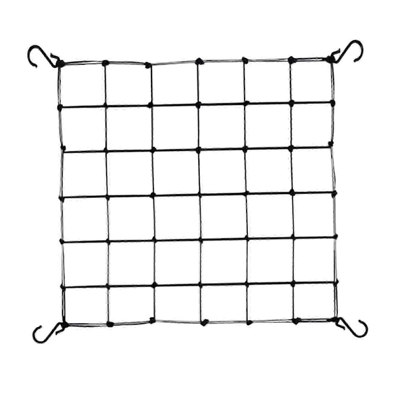 50-110cm elastická síťovina Scrog s háčky, podpůrná síť pro rostliny pro růst