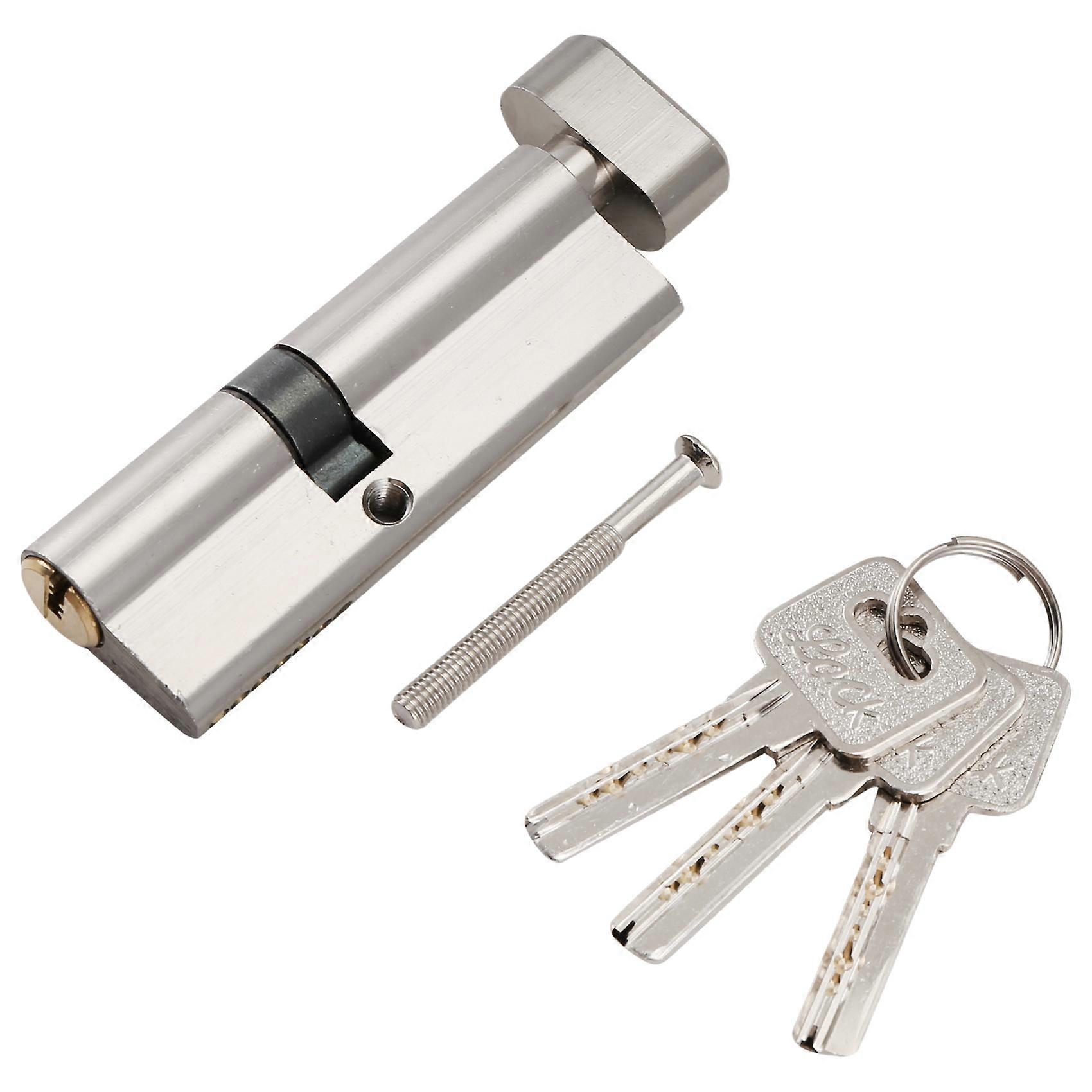 80mm Security Copper Door Lock Cylinder Brass Key Locking
