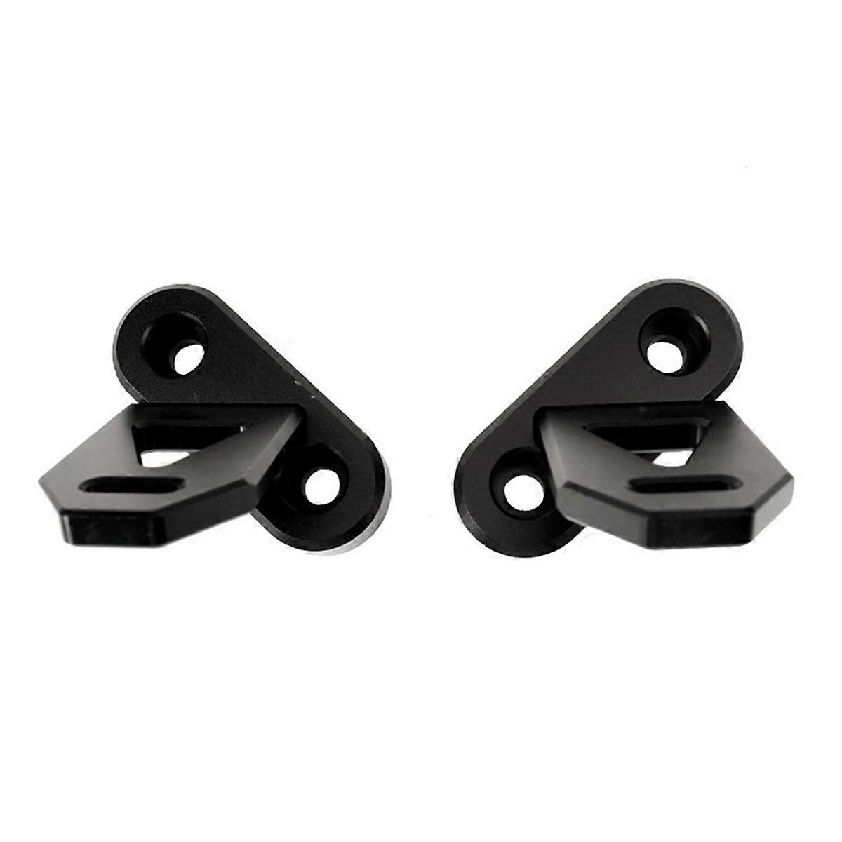 A-Pillar Windshield Hinge Mounting Ditch Light Brackets for JK 2007-2017 Hood Cowl Mount Brackets