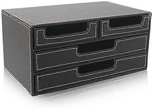 Multifunctional Office File Cabinet A4 Desktop Organizer Cortex Storage Locker With Drawers Stylish File Holder
