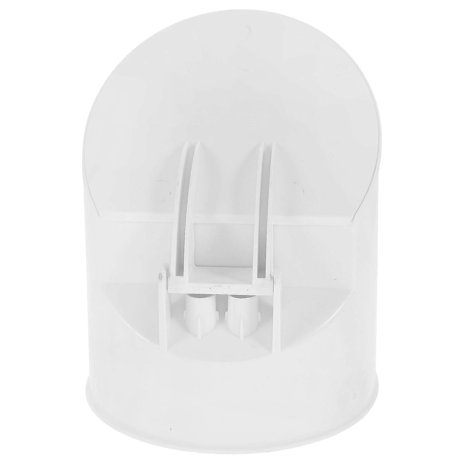 2Pcs PVC Sewer Pipe Caps with Drainage Odor Prevention Function White Color