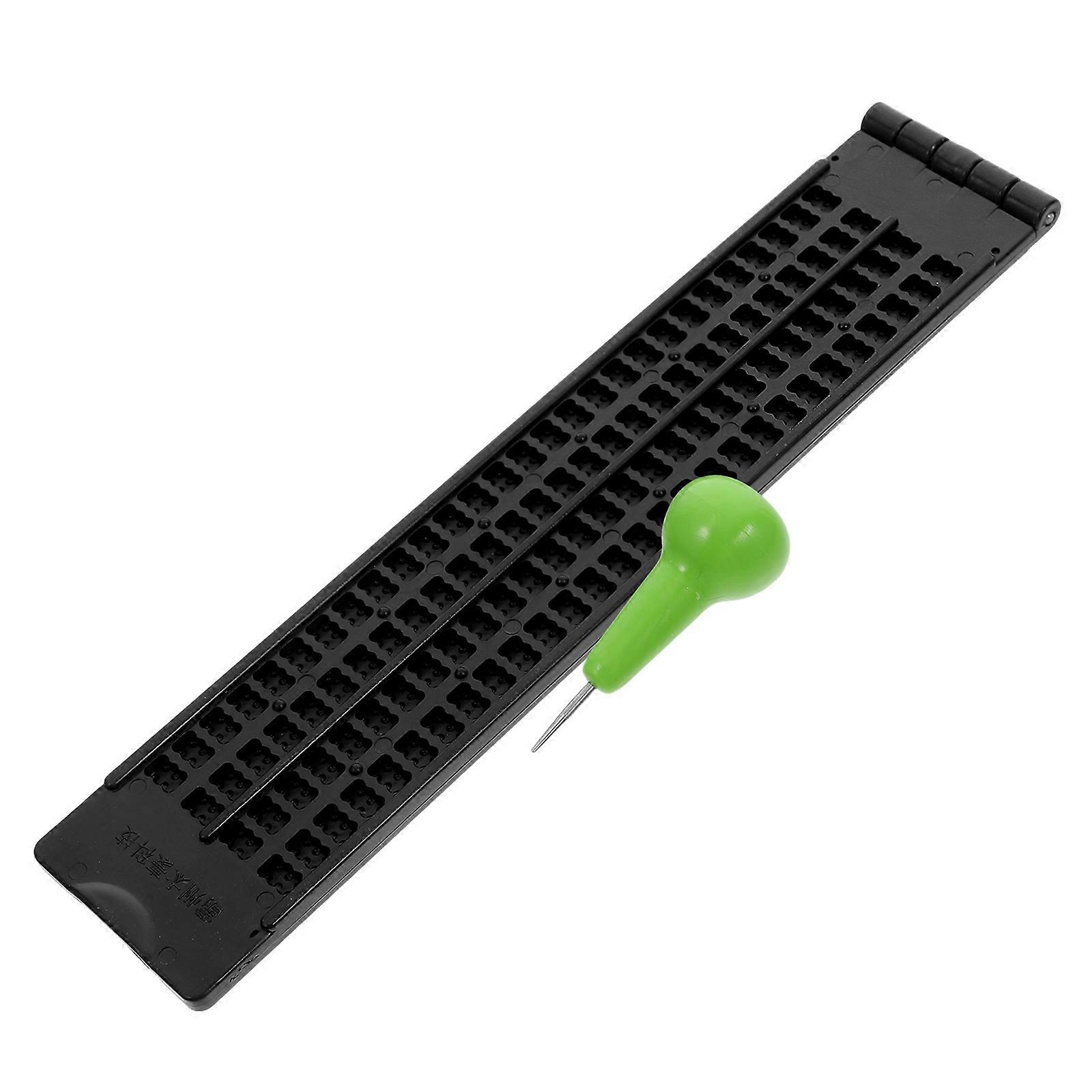 Braille Training Braille Fingerboard Writing Set with 2Sets Durable