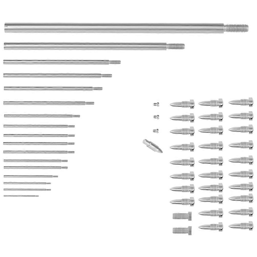 Instrument Repair Kit 5 Sets For Bass Saxophone Threaded Rods Screws Simple Design Suitable For Musical Instruments Maintenance