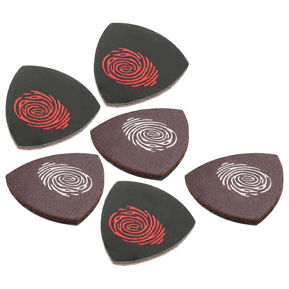 Thumb Picks Guitar Plectrums For Guitar Practice Sound Enhancement 1.4X1.4X0.5In Portable 24Pcs