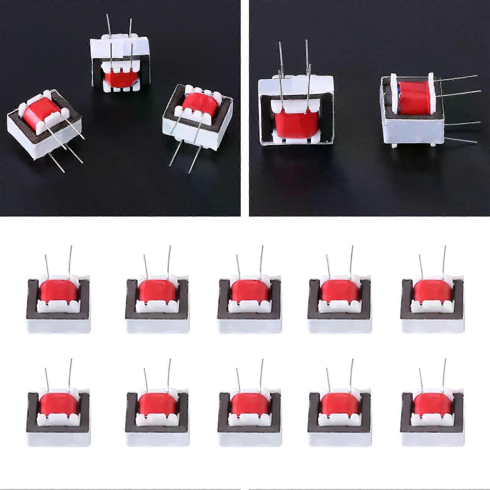 10pcs/pack 600 : 600 Ohm 1:1 EI14 Isolation Transformer Audio