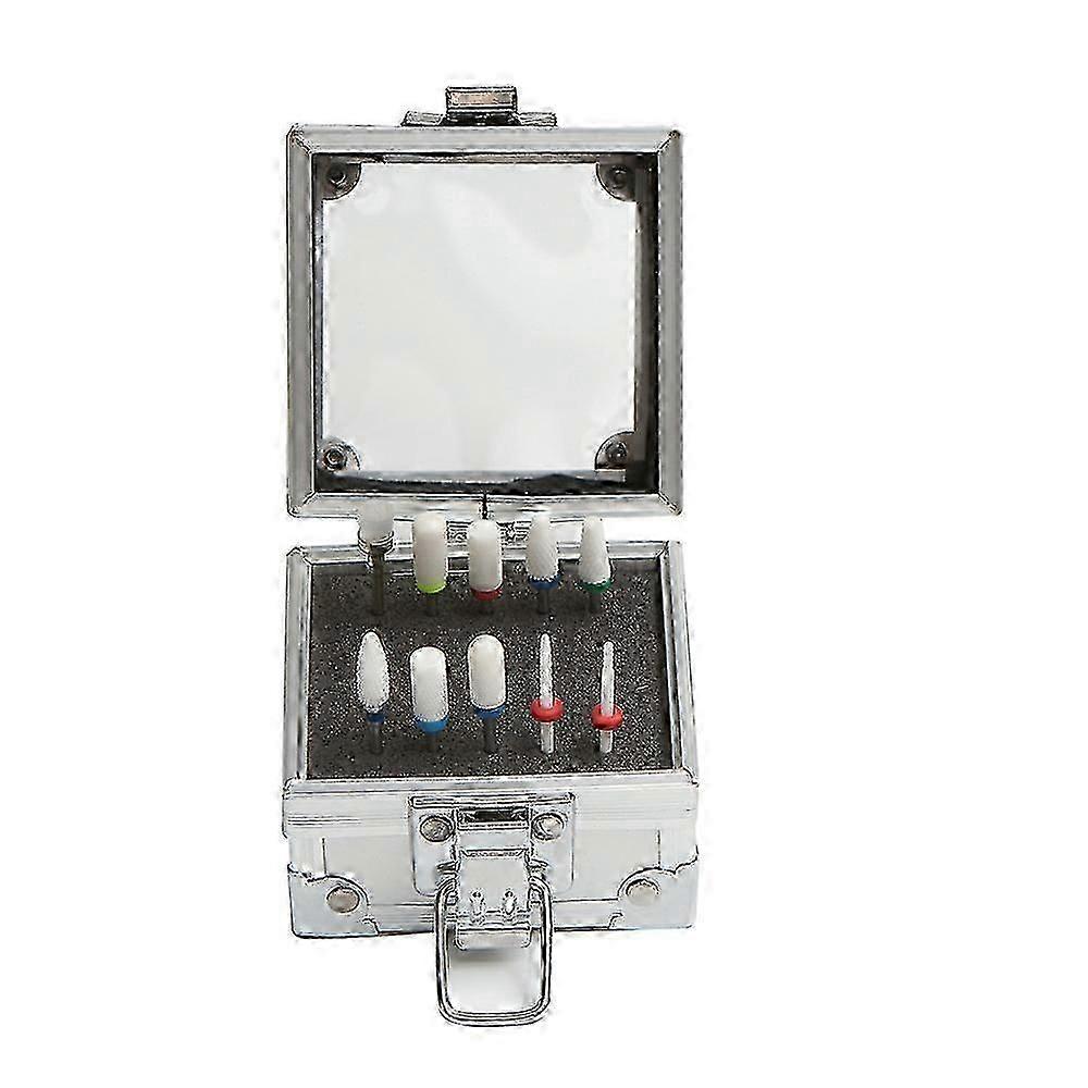 1PC Manicure Accessories Box Carbide Bits Nail Drill Box Bit Nail Polish Tool Db 2025
