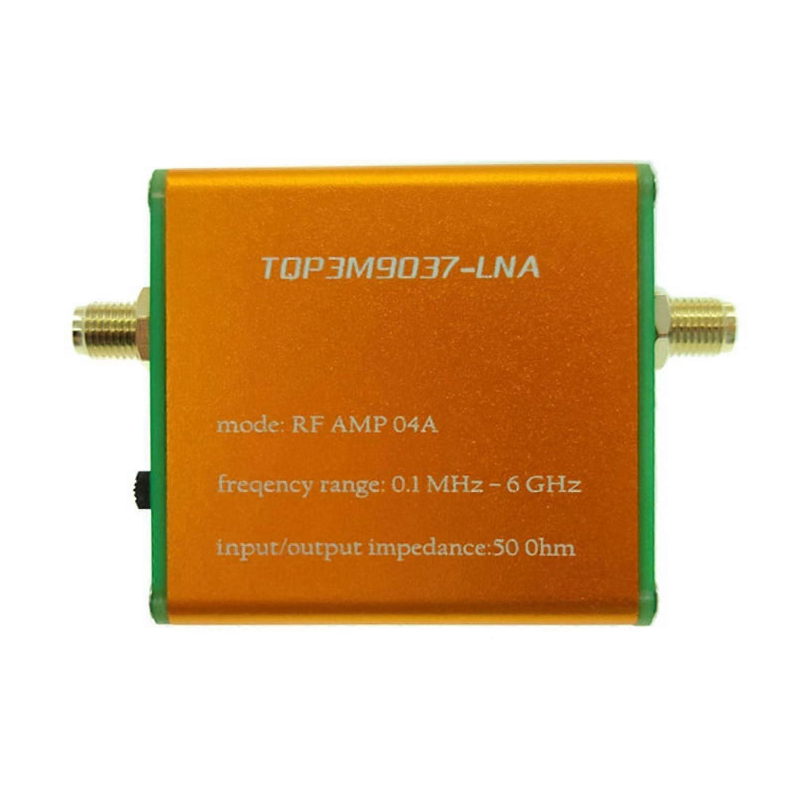100K-6GHz Full-Band Amplifier Preamplifier High Linearity Ultra-Low Noise Gain Amplifier, with Battery Version