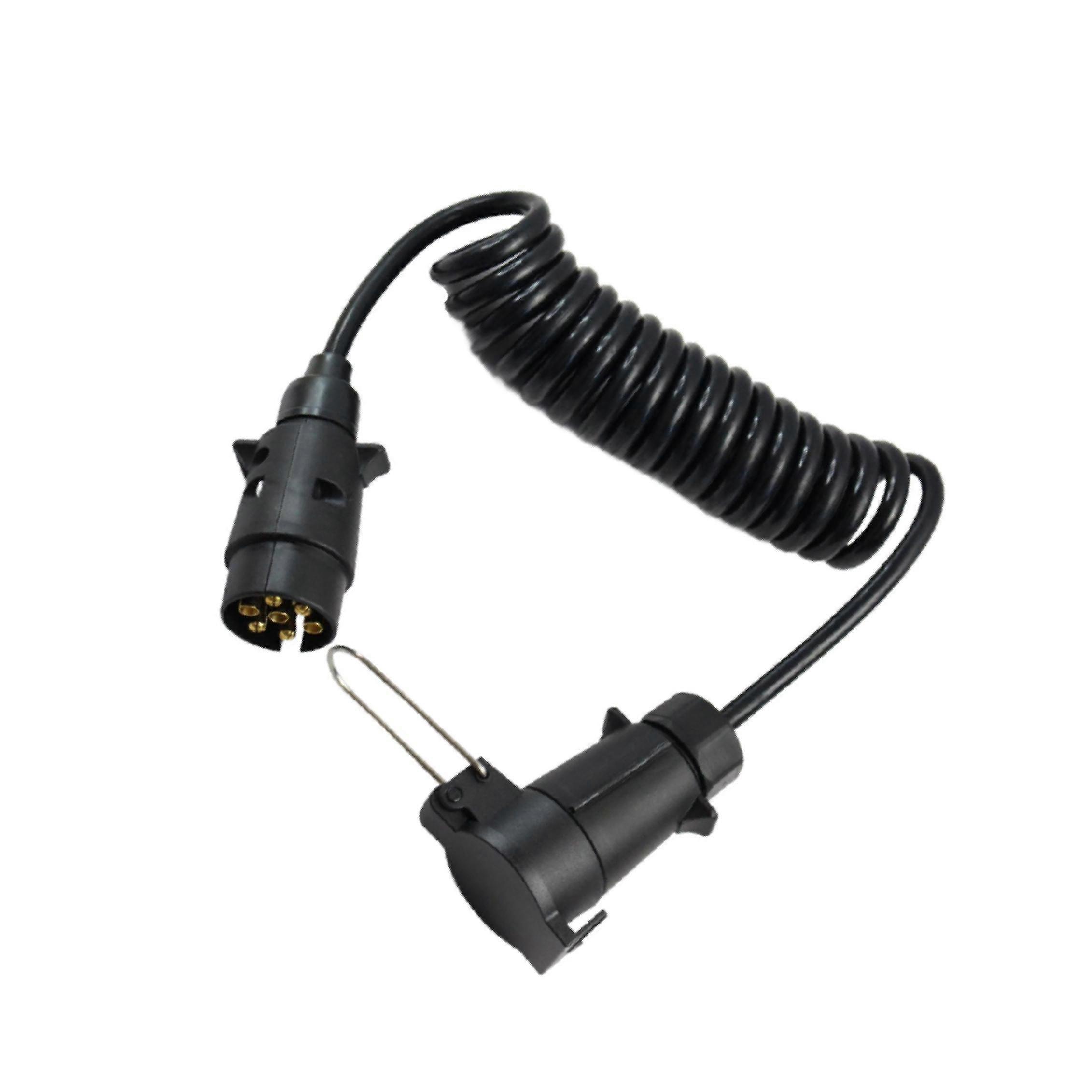 Trailer Light Board Extension Cable Trailer Tow Wiring Plug for Car Van 2m