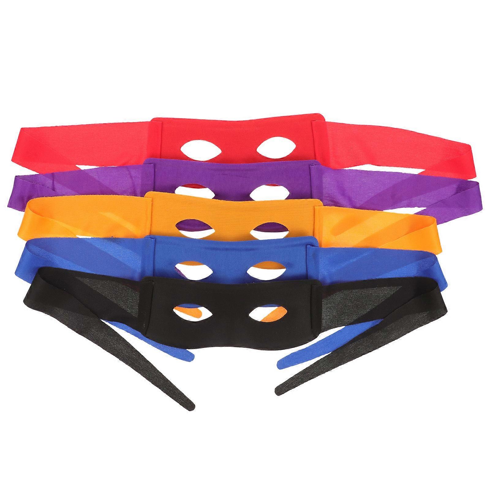 Costume Accessory Half Face Masks Assorted Design For Men 10 Pcs Halloween Party