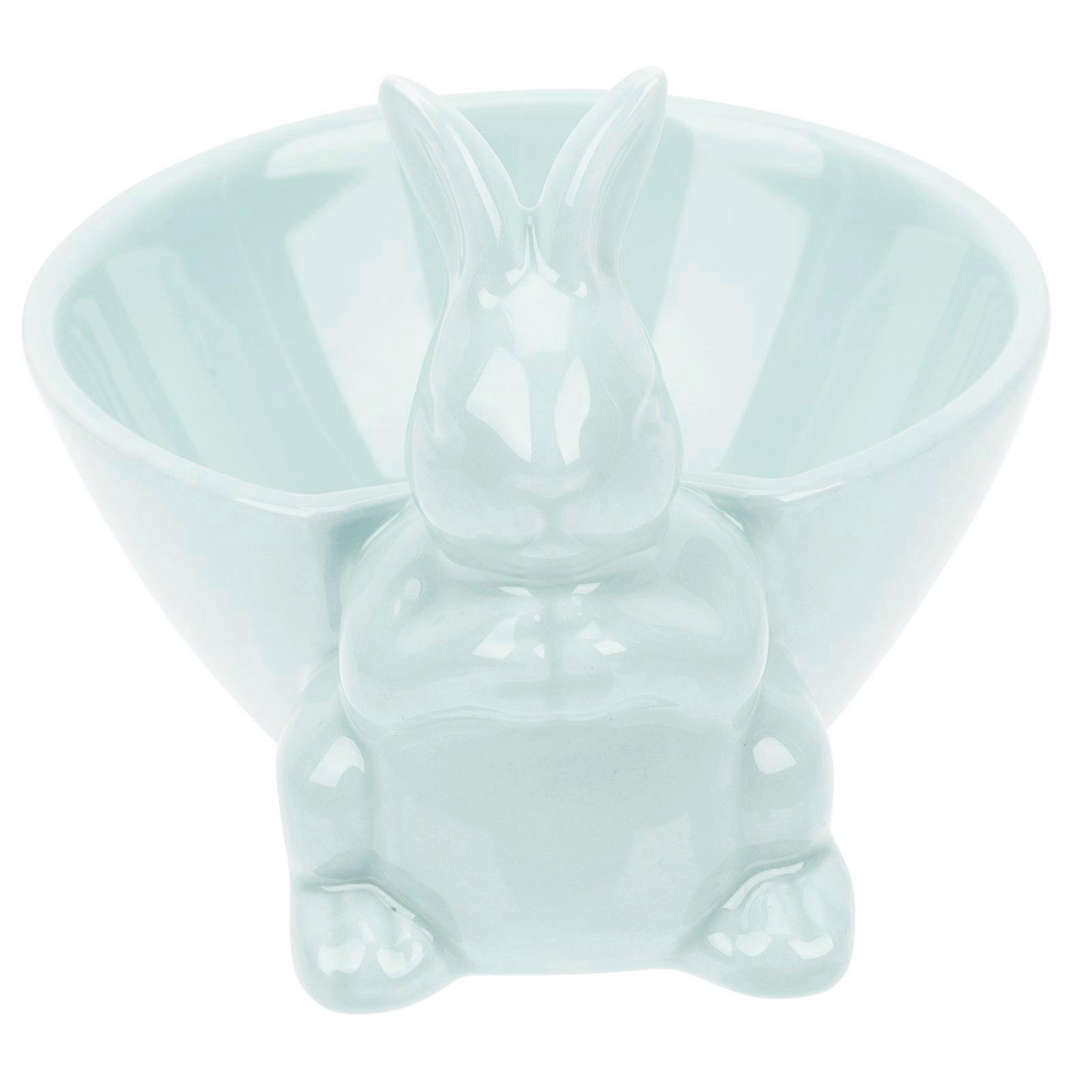 Ceramic Rabbit Model Bowl for Tableware Use 2Pcs