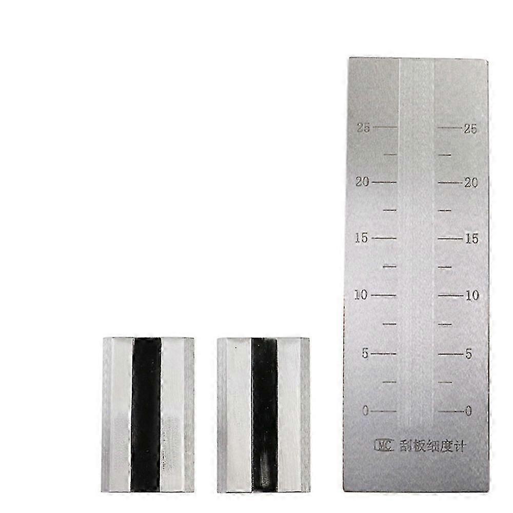 fineness meter with scraper double groove grindometer GB/T1724-89